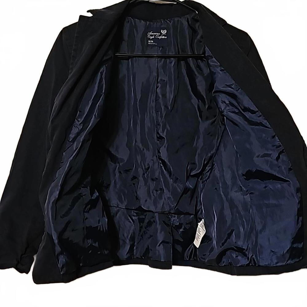 American Eagle Blazer Single Button, Navy Blue Si… - image 4